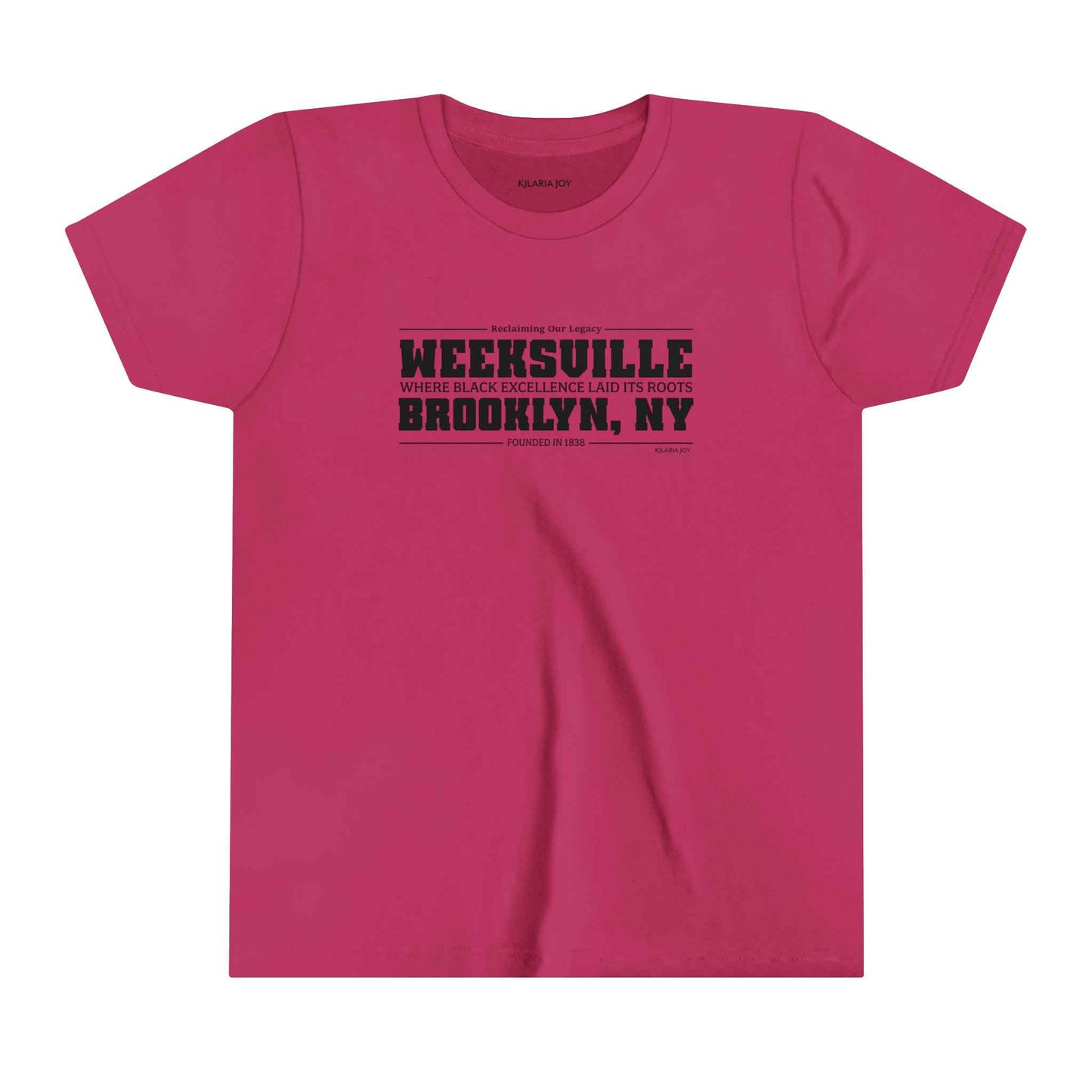 Weeksville Youth Short Sleeve Tee