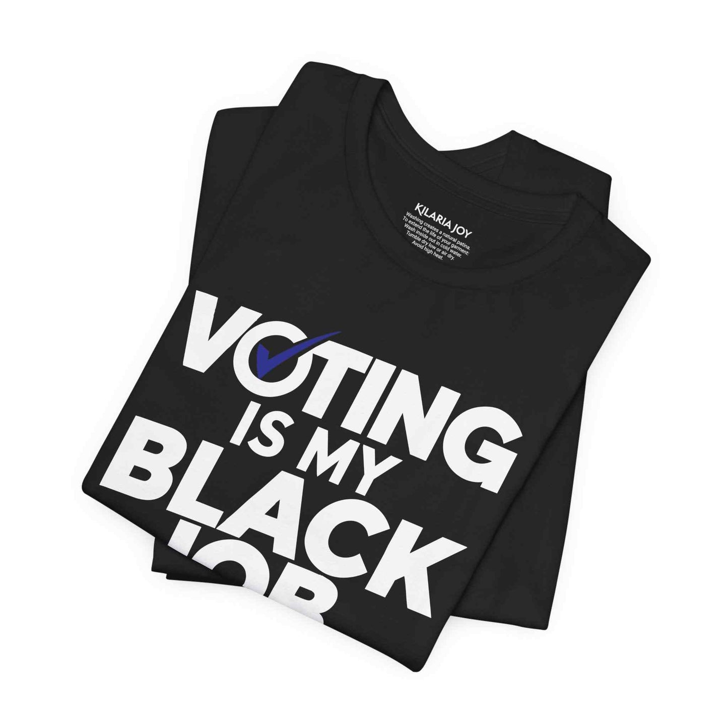 Voting Is My Black Job Men's Classic Modern Fit T-Shirt