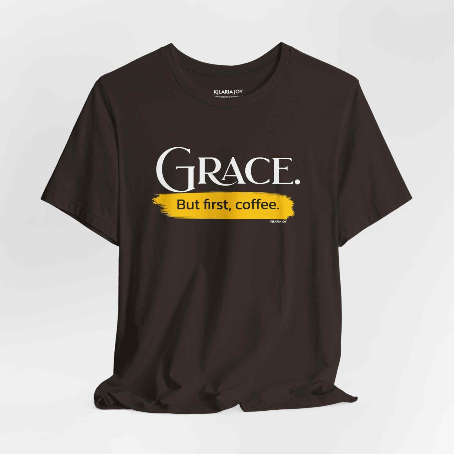 Grace. But First Coffee Women's Classic Modern Fit T-Shirt