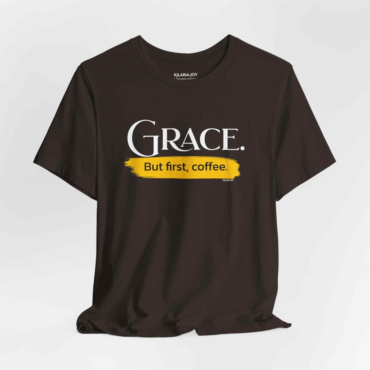 Grace. But First Coffee Men's Classic Modern Fit T-Shirt