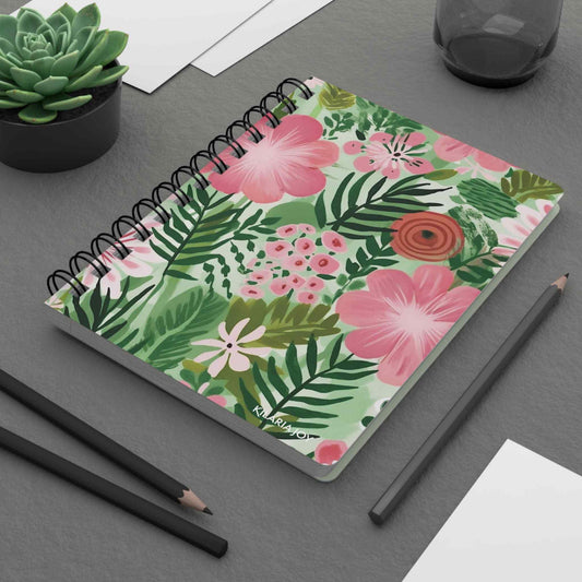 Blooming Inspirations Spiral Bound Journal