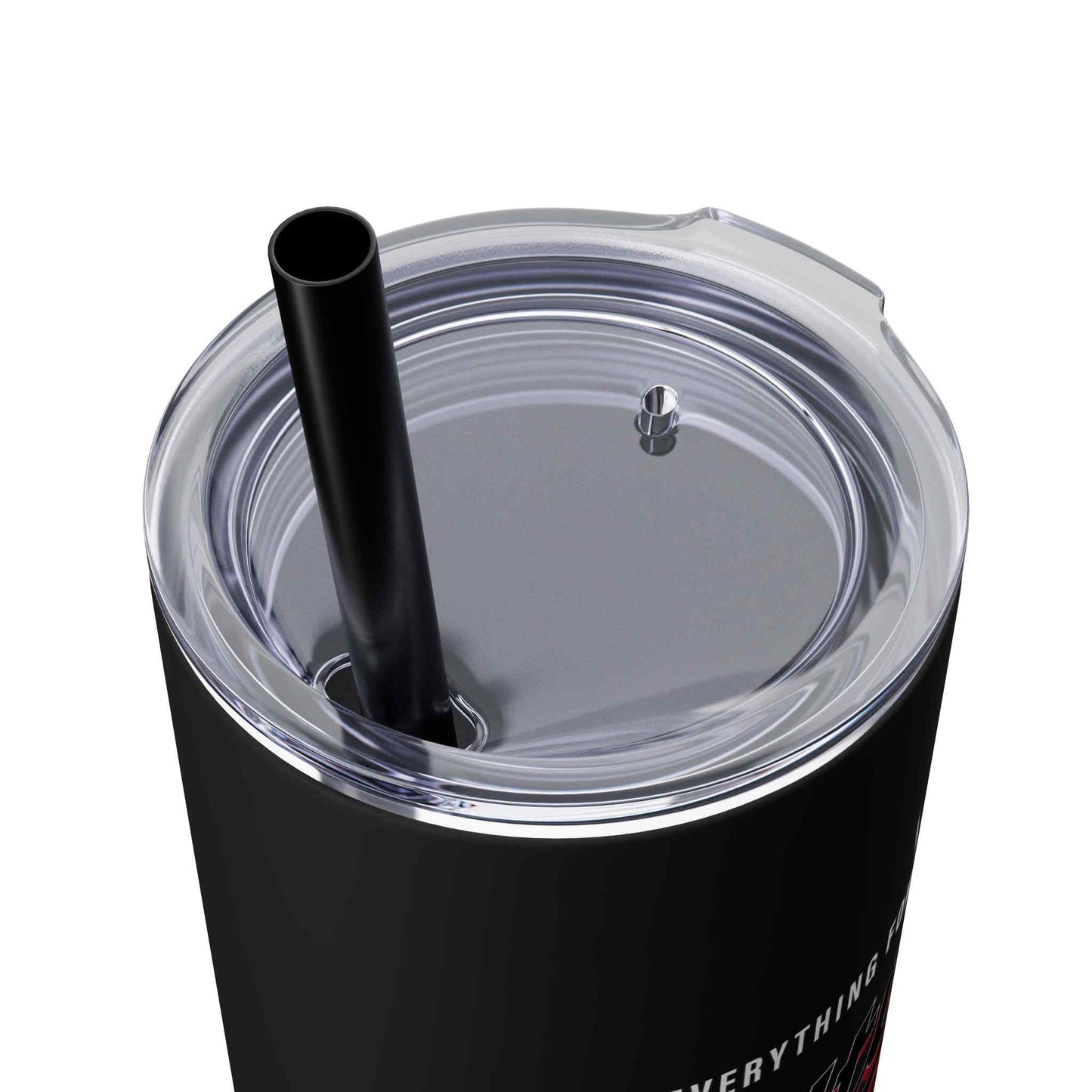 For the Culture Skinny Tumbler with Straw, 20oz