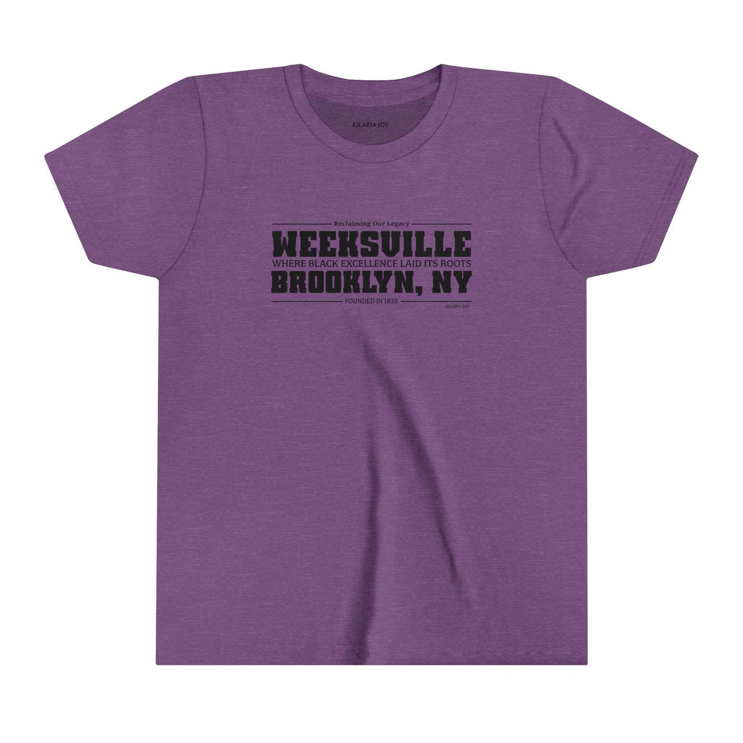 Weeksville Youth Short Sleeve Tee