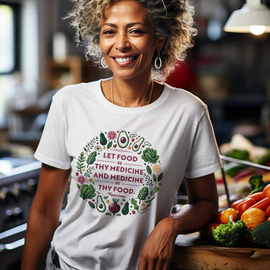 Food Be Thy Medicine Women's Classic Modern Fit T-Shirt