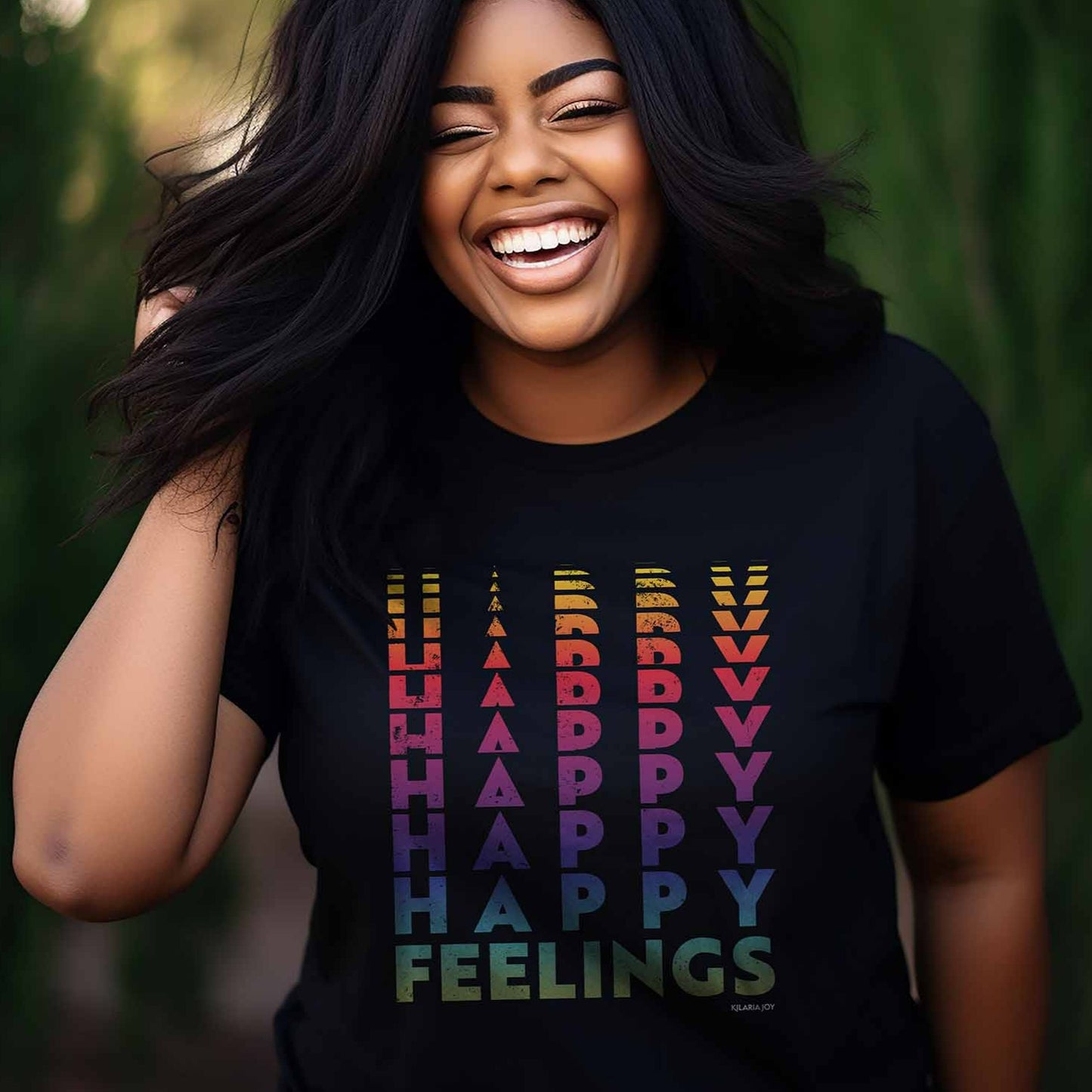 Happy Feelings Women's Classic Modern Fit T-Shirt