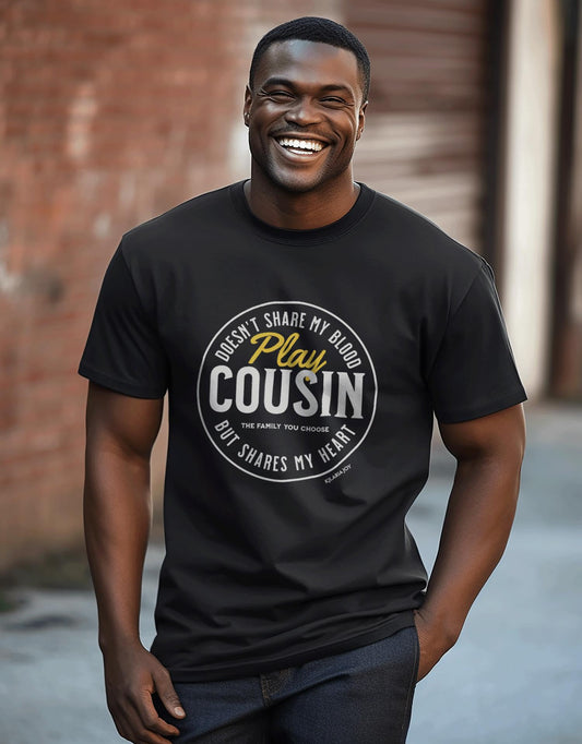 Play Cousin Men's Classic Modern Fit T-Shirt