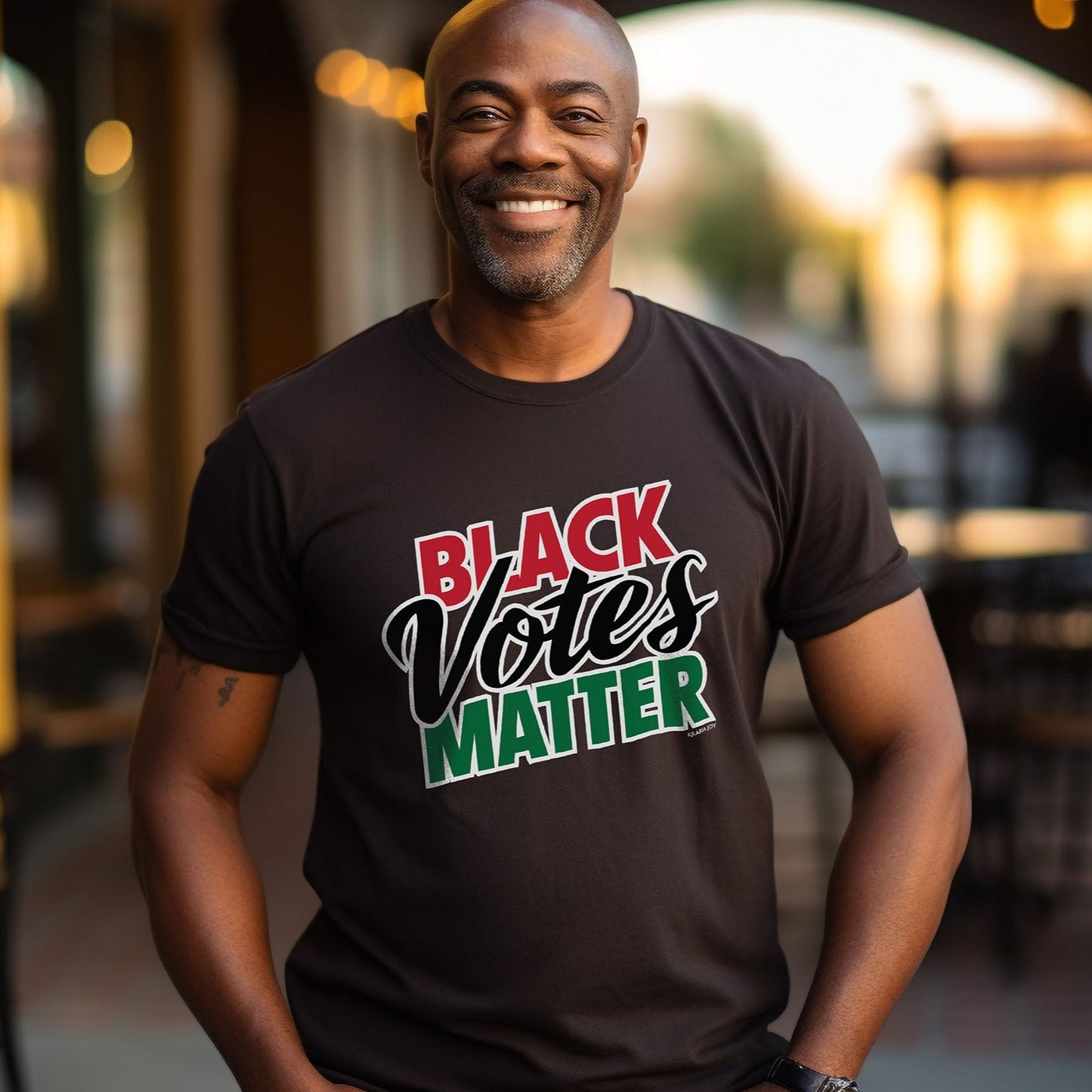 Black Votes Matter Men's Classic Modern Fit T-Shirt