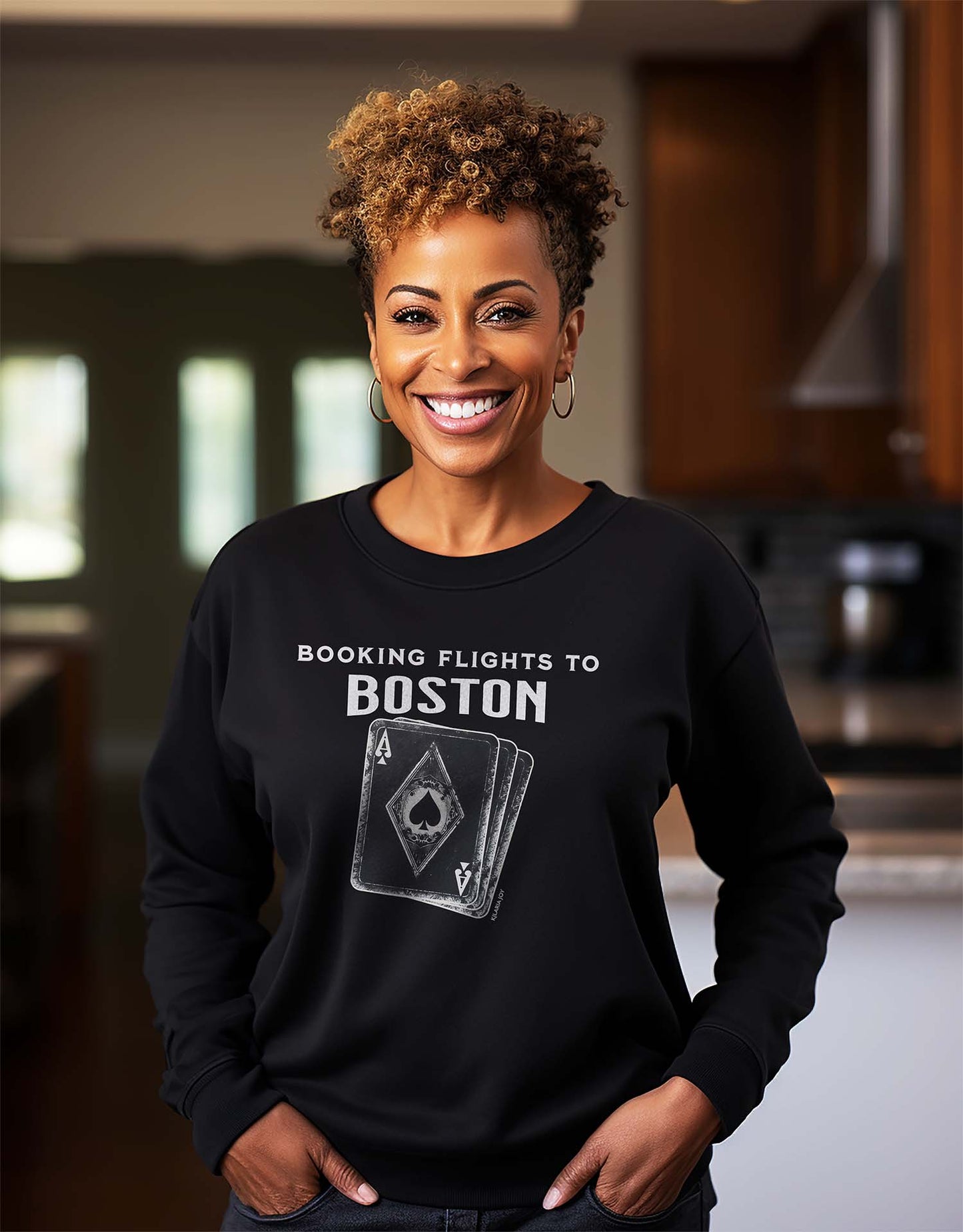 Booking Flights Women's Classic Fit Sweatshirt