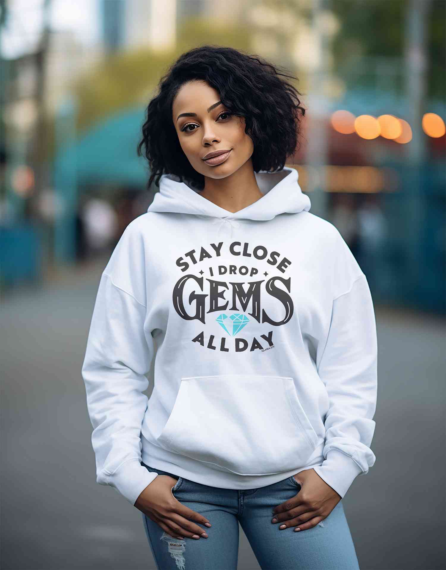 White best sale hoodie female