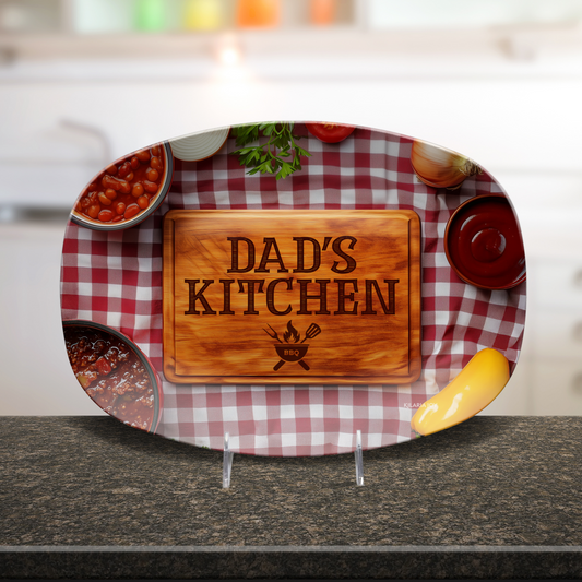 Dad's Kitchen Large Serving Platter