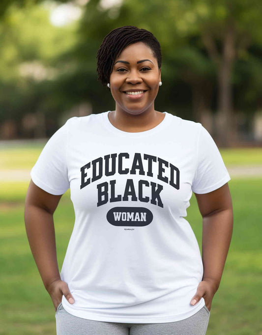 Educated Black Woman Classic Modern Fit T-Shirt