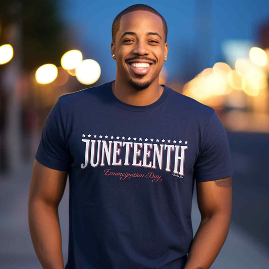 Juneteenth Emancipation Day Men's Classic Modern Fit T-Shirt