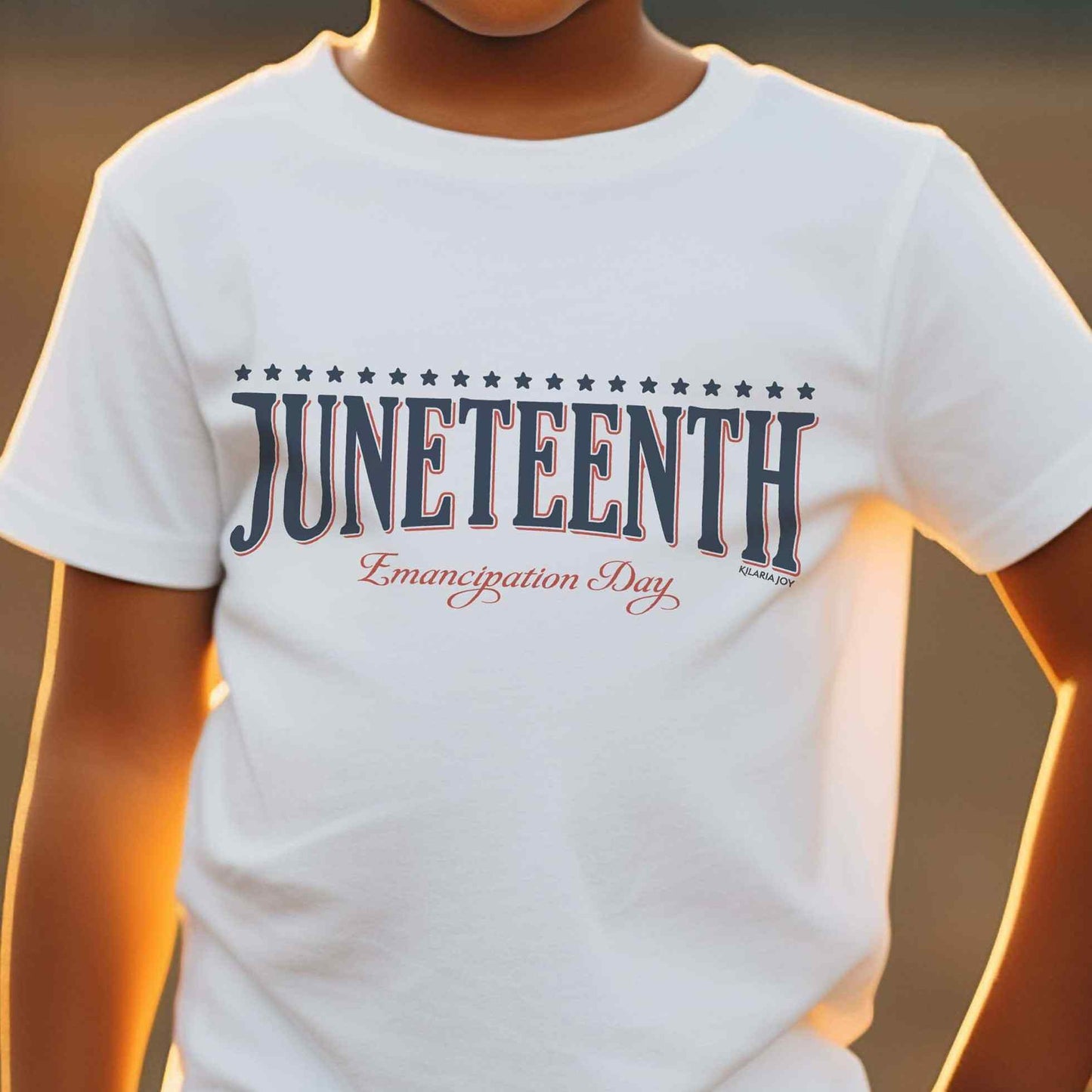 Juneteenth Emancipation Day Youth Short Sleeve Tee