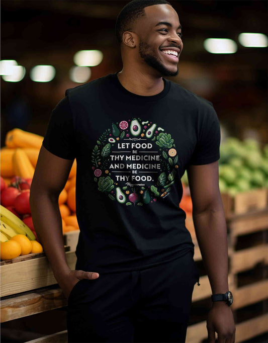 Food Be Thy Medicine Men's Classic Modern Fit T-Shirt