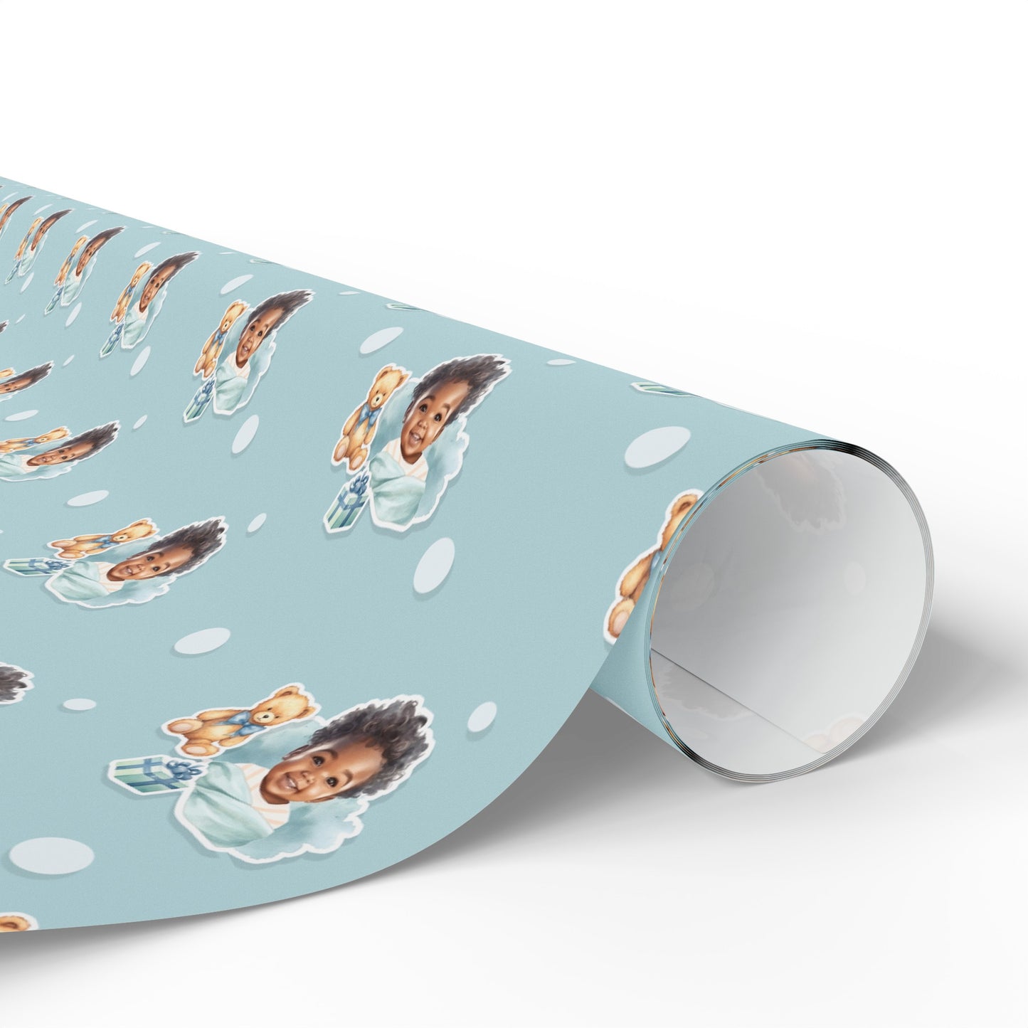 Baby Blue Dreams Wrapping Paper