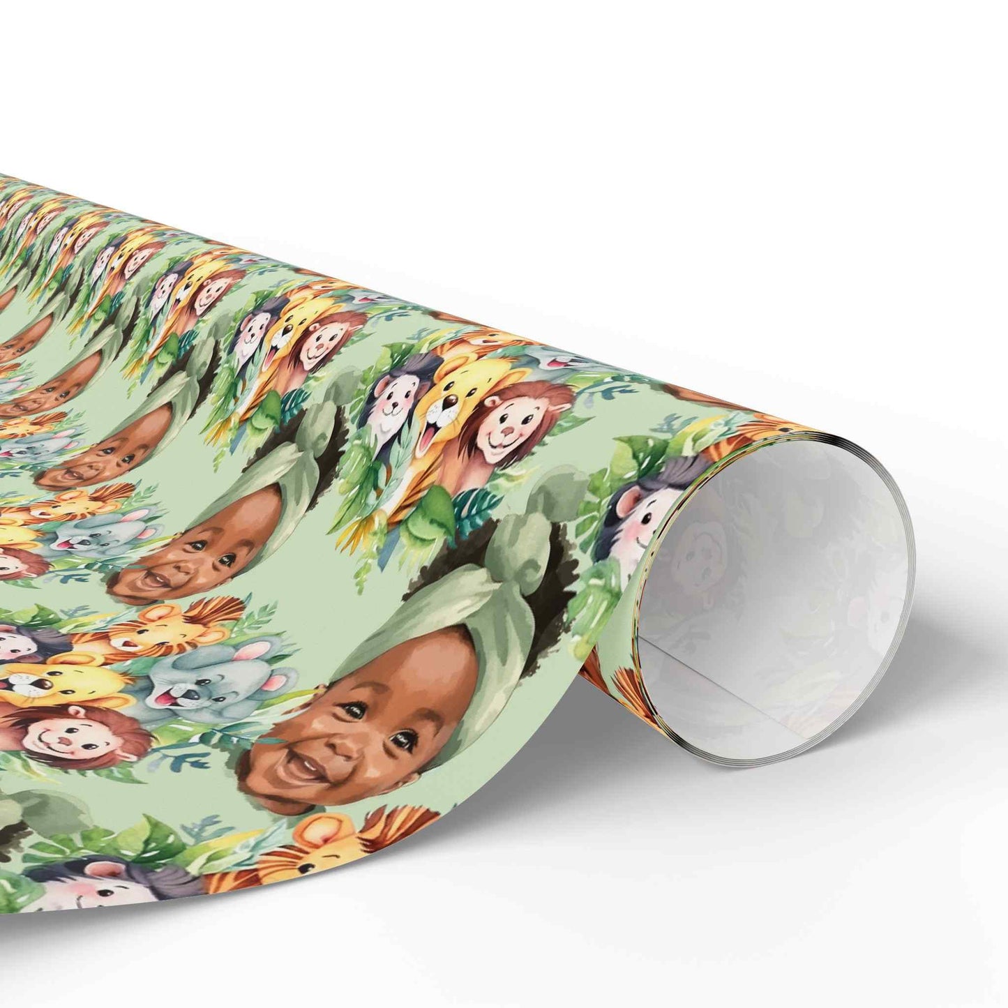 Baby Bliss Jungle Jam Wrapping Paper