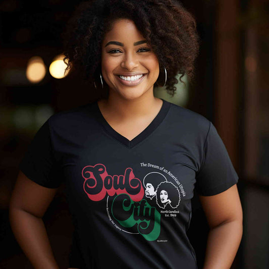 Soul City Women's Premium V-neck T-shirt