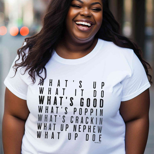 What's Good Women's Classic Modern Fit T-Shirt