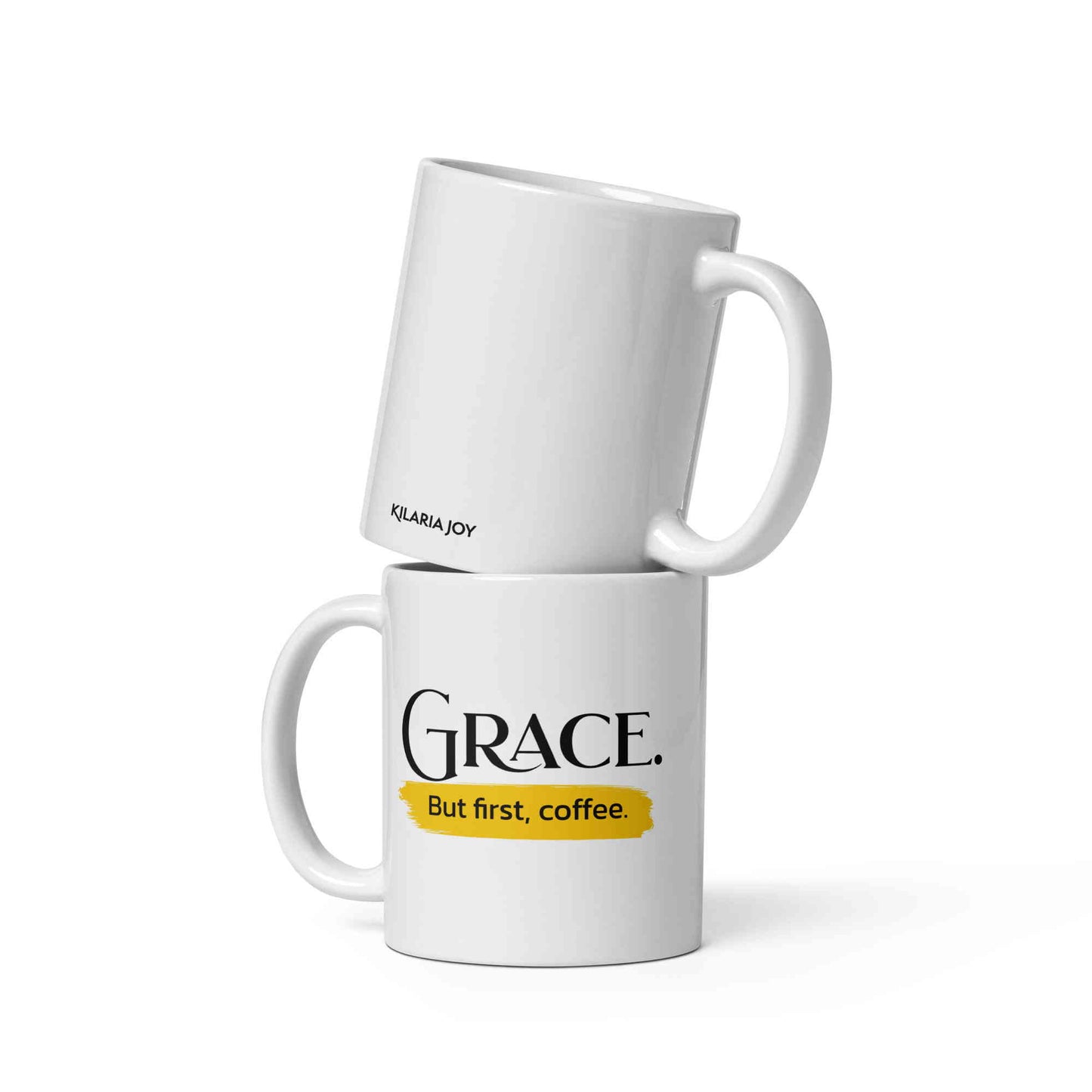 Grace. But first, Coffee Mug (11oz, 15oz, 20oz)