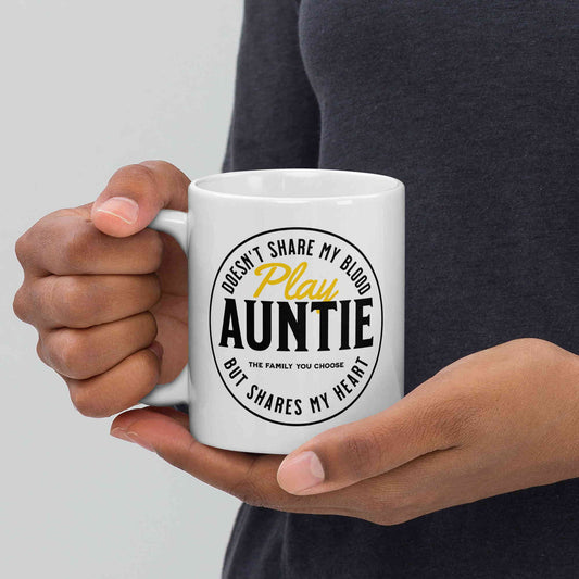 Play Auntie Mug (11oz, 15oz, 20oz)