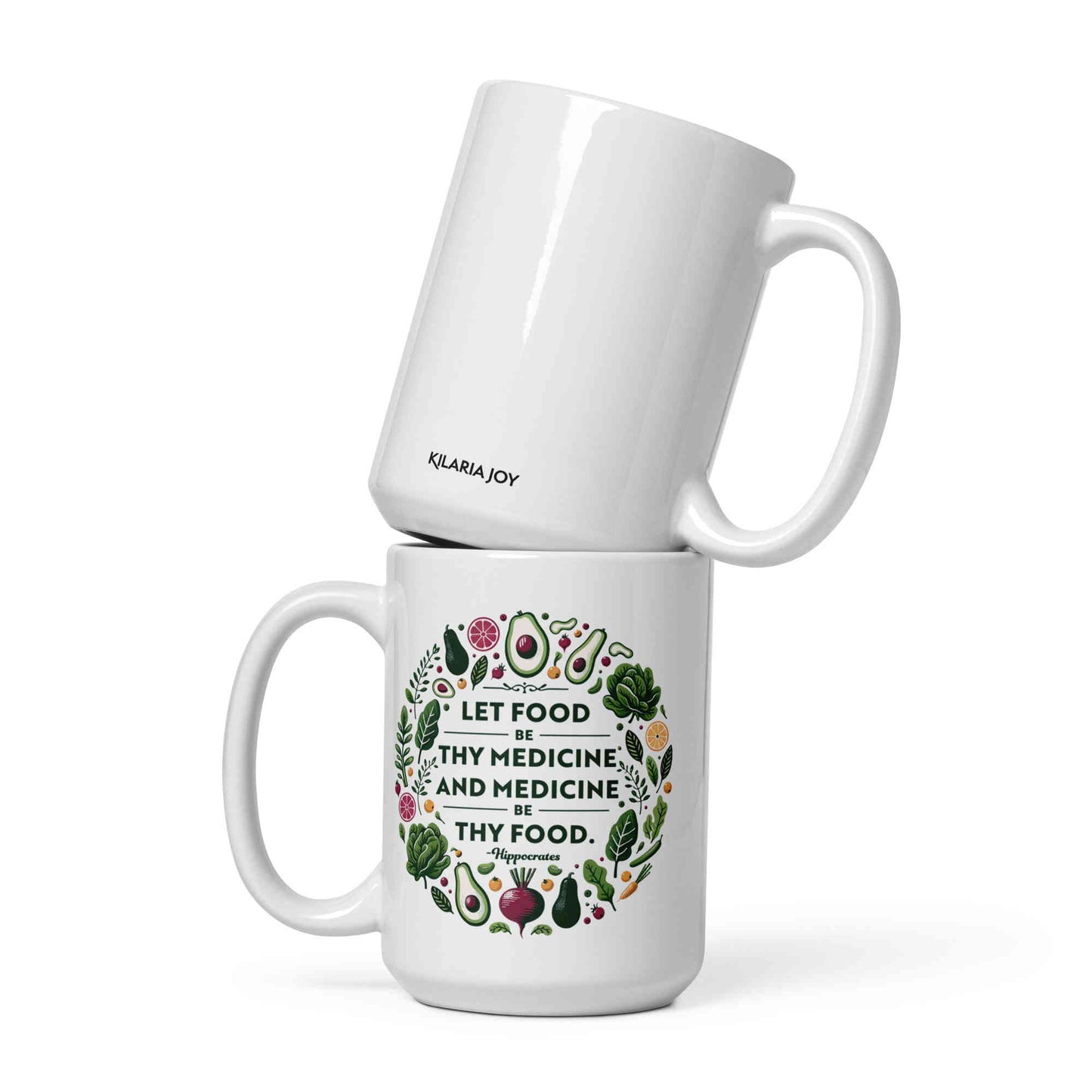 Food Be Thy Medicine Mug (11oz, 15oz, 20oz)