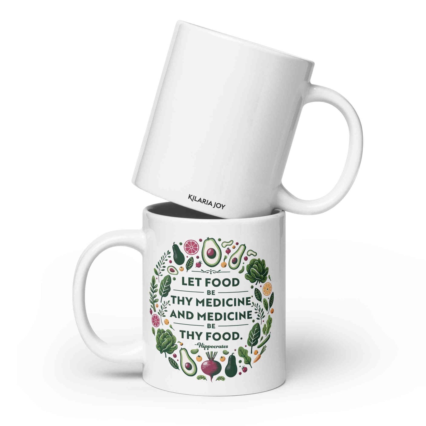 Food Be Thy Medicine Mug (11oz, 15oz, 20oz)